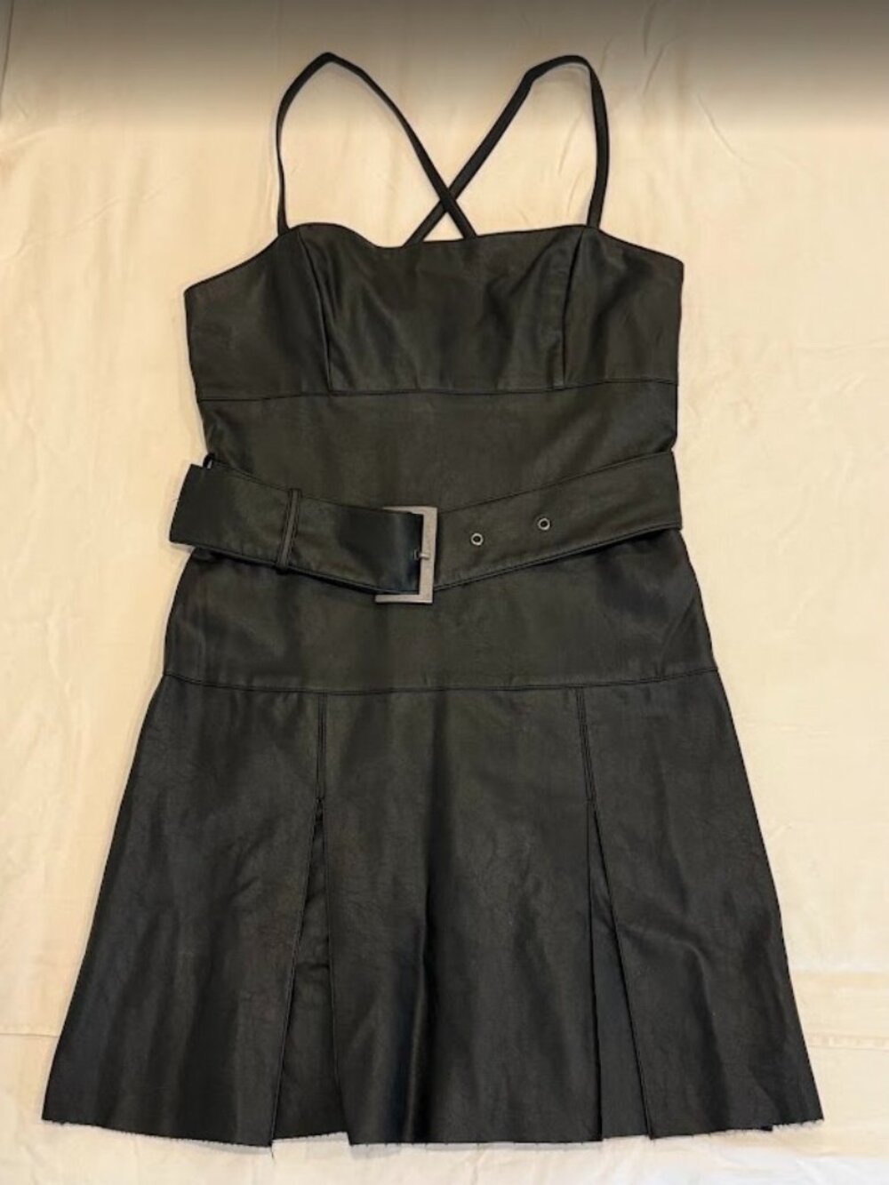 Free People Leather Dress